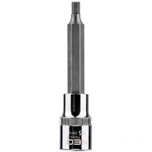 1/2" Stecknuss Sechskantkopf H6x100 mm – Robuste und langlebige Herstellung – Ideal für exakte Schraubarbeiten