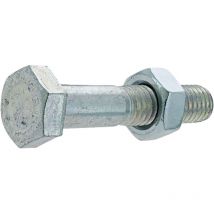 Sechskantschraube Viswood verzinkt Ø8 x 50 mm (Packung mit 10)