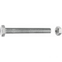 Sechskantschrauben M5 x 16 mm, 50 Stück Maschinenschrauben