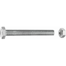 Sechskantschrauben M5 x 16 mm, 200 Stück Maschinenschrauben