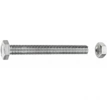 Sechskantschrauben M10 x 50 mm, 20 Stück Sechskantschrauben