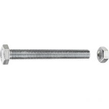 Sechskantschrauben M5 X 60 Mm, 100 Stück Sechskantschrauben
