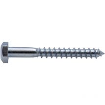 Vissal - Sechskantschraube verzinkt Viswood 6x30 mm (x20 Schrauben)