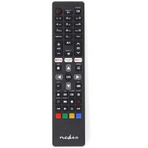 Ersatzfernbedienung geeignet fur philips vor programmiert 1 gerat amazon prime netflix schaltflache rakuten tv schaltflache infrarot schwarz 83962090