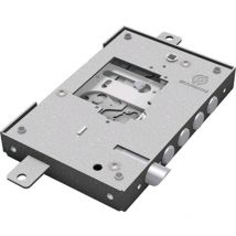 Serratura Metallo Applicare Nuda 2500 Securemme S/Cuore M4 Tripl+Scr Ip.Mm 28 E.Mm 63 Sx - 1 Pz
