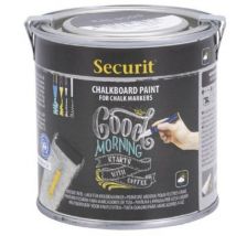 Securit Chalk Board Paint Black - 250ml