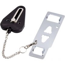 Sécurité de Serrure de Porte Portable, Utilisée pour la Sécurité à Domicile, Serrure de Porte de Voyage, Serrure Essentielle de Dortoir