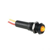 139563 - Indicador led de alimentación (carcasa negra abs, 5 v), color amarillo - Seder