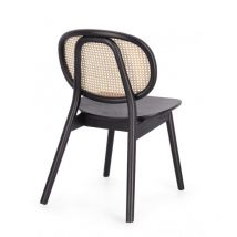 Sedia Adolis nera - yves