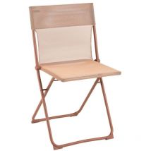 Lafuma Mobilier - Chaise Pliante Ultra-compacte - Balcony - Batyline Iso - Orange Canyon