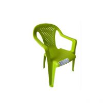 Sedia da Bambino verde chiaro Set. 2 pezzi in Polipropilene con Braccioli Impilabile