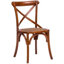 Biscottini - Sedia da cucina Sedia Thonet moderna 50x90x52 cm Sedia in legno da sala da pranzo Sedie vintage Sedie bistro rustiche