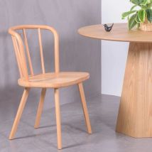 Nest Dream - Sedia da pranzo intagliata a mano - Organic - Faggio