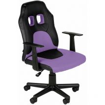 Sedia da scrivania per bambini Fun Nero/viola
