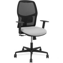 P&c - Alfera sincro chair black mesh bali light grey bracciolo regolabile