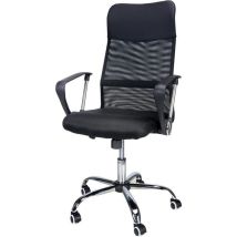 Viking Choice - Sedia da ufficio - schienale ventilato - nero - regolabile