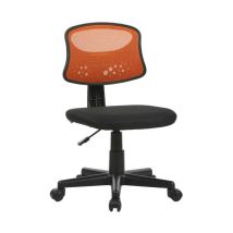 Sedia Girevole Operativa Mod. Pencil Colore Arancione Alzata A Gas 43x48xh77