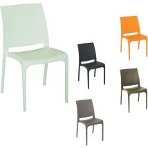 Sedia Volga In Colore Taupe - Bica