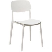 Sedia Moderna Polipropilene Ristorante Bianco Mod. Ortigia