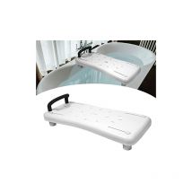 Naizy - Tavola da bagno 70x31 cm Sedile da bagno per adulti Anziani 41-63 cm Tavola da bagno regolabile per sedersi Tavola da bagno in materiale pp