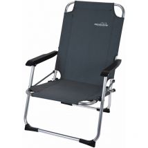 Koopman International B.v. - Sedia pieghevole in alluminio grigio, 45x54x76 cm