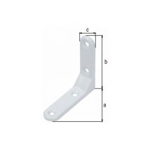 Staffa per sedia Galva 75X75X20 Bianca gah Alberts