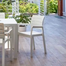 Toomax - Sedia Recanati Con Braccioli 59x53xh84cm Bianca
