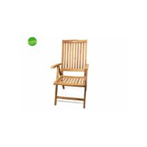 Sedia Reclinabile Ambra Garden Teak Pieghevole