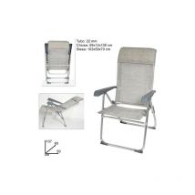 Due Esse Distribuzioni - Poltrona mare in alluminio regolabile grigio