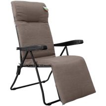 Dimaplast - Gardenia Sedia Sdraio Relax Reclinabile Magic Automatica Tortora Auomatica, Lega di Acciaio, cm 84 x 60 x h 105