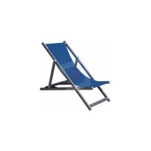 Sdraio reclinabile mare giglio cm. 68x106x98 h col. Blu - Tata Linda