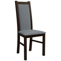 Mobilier1 - Sedia Sparks 116, Noce, 95x44x40cm, Arazzo, Di legno, Legno