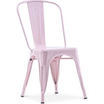 Sedia da pranzo - Design industriale - Acciaio - Nuova edizione - Stylix