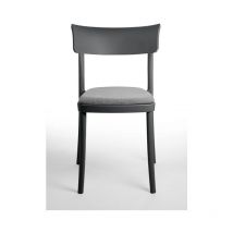 General Brand - Sedia polipropilene imbottita velluto design moderno per cucina, sala da pranzo e bar - Saretina - 5 Colori combinazione sedia