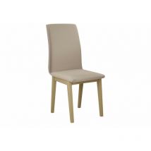 Sedia Victorville 268, Sonoma quercia, 90x43x40cm, Arazzo, Di legno, Legno