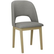 Sedia Victorville 333, Sonoma quercia, 82x45x45cm, Arazzo, Di legno