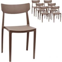 Compralo New - Sedia x6 Casa Design Moderna Ristorante Tortora Amalfi