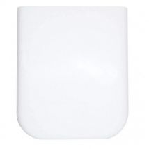 Sedile Allia equinox bianco con fissaggi orizzontali