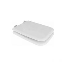 Carrara&matta - Sedile Wc Ideal Conca Legno Bianco 340210 c&m