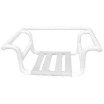 Sedile doccia con sostegno per bagno vasca disabili in alluminio nofer 15043.N