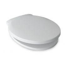 Dinoplast - Sedile in termoindurente con cerniere in inox soft close adattabile a serie quarzo