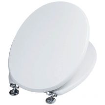 Savini - sedile legno bianco ellisse