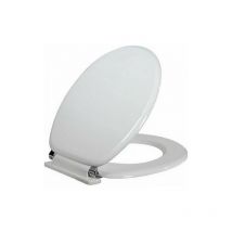 Maurer - coprivaso sedile wc con chiusura rallentata in legno mdf bianco (21539)