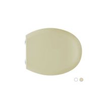 Carrara&matta - Bemis Sedile Wc Copriwater Coprivaso Universale In Legno Champagne Canyon C&m 42-44 X 37 Cm Con Cerniere Regolabili Champagne