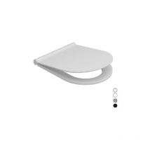 Sedile wc in termoindurente soft closing mayka bianco