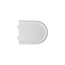 Carrara&matta - Bemis Sedile Wc Per Vaso Dolomite Clodia Bianco In Legno Ricambio Copriwater