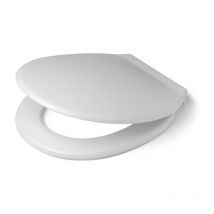 Pagette - Copriwater esclusivo highline con coperchio, con chiusura ammortizzata, bianco