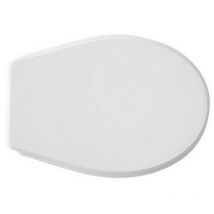 Sedile wc per pozzi ginori vaso conchiglia forma 10 Misura: Bianco - Cerniere a passanti