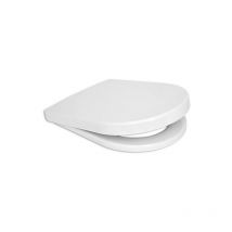 Dianflex - sedile wc termoindurente mod. D375 forma 7 Bianco Soft Close