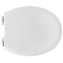 Carrara&matta - sedile wc universale con caduta rallentata forma 1 Bianco bemis